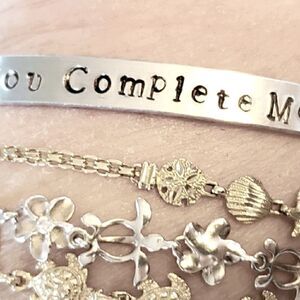 You complete me, Aluminum cuff br…